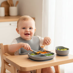 Children's Bowl Dinner Plate Spoon Fork Anti-drop Snack Cup Feeding Tableware Set