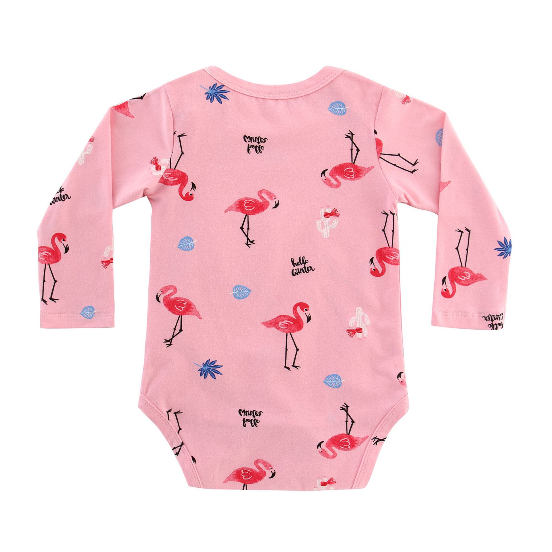 Newborn Baby Rainbow Long-sleeved Triangle Romper Romper