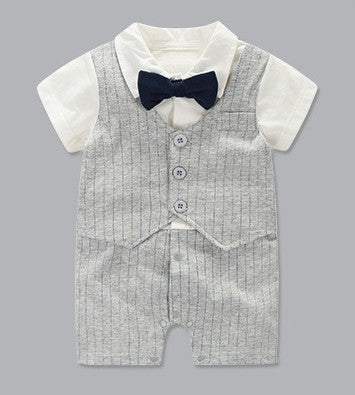 Stylish Baby Male Summer One-piece Clothes