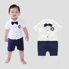 Stylish Baby Male Summer One-piece Clothes