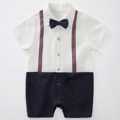 Stylish Baby Male Summer One-piece Clothes