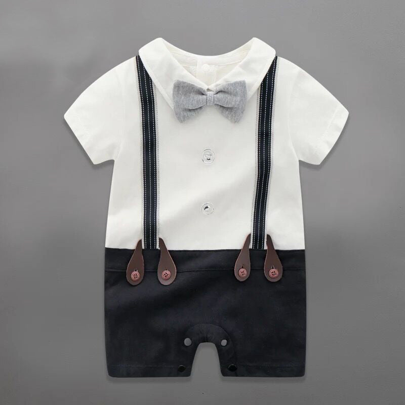 Stylish Baby Male Summer One-piece Clothes