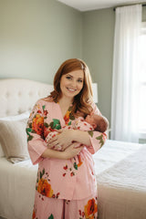 Mommy Baby Matching Dress 2 Piece Set Skirt and a kimono Top