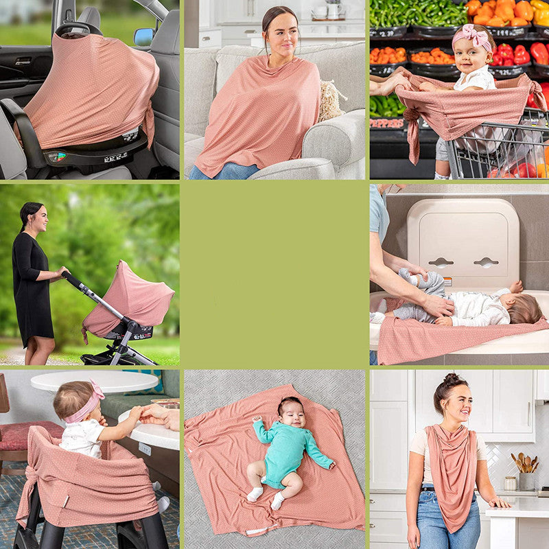 Baby Stroller Basket Cover Breast Milk Cover Towel