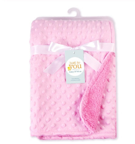 Polar Dot Baby Blanket - All Season Versatile Swaddle And Cover