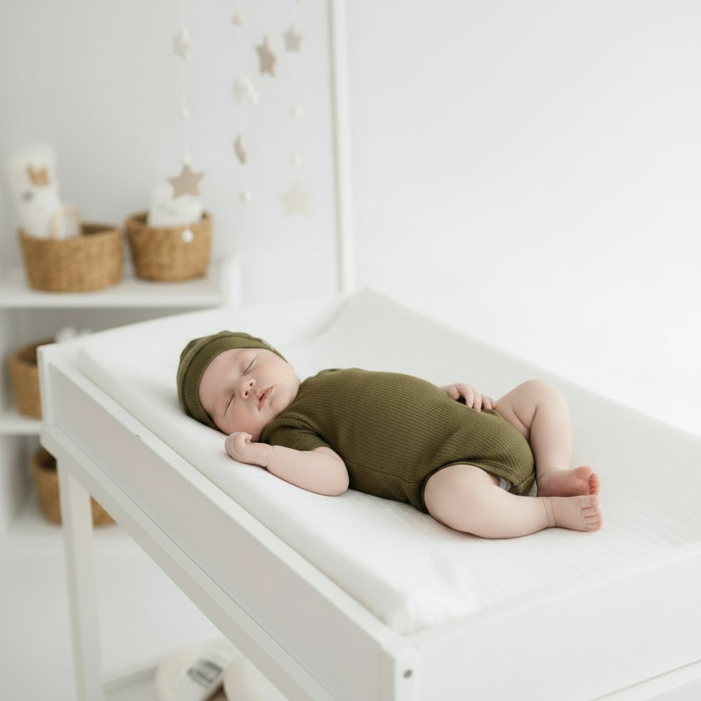 Bamboo Baby Capsule Gift Box | Olive Rib