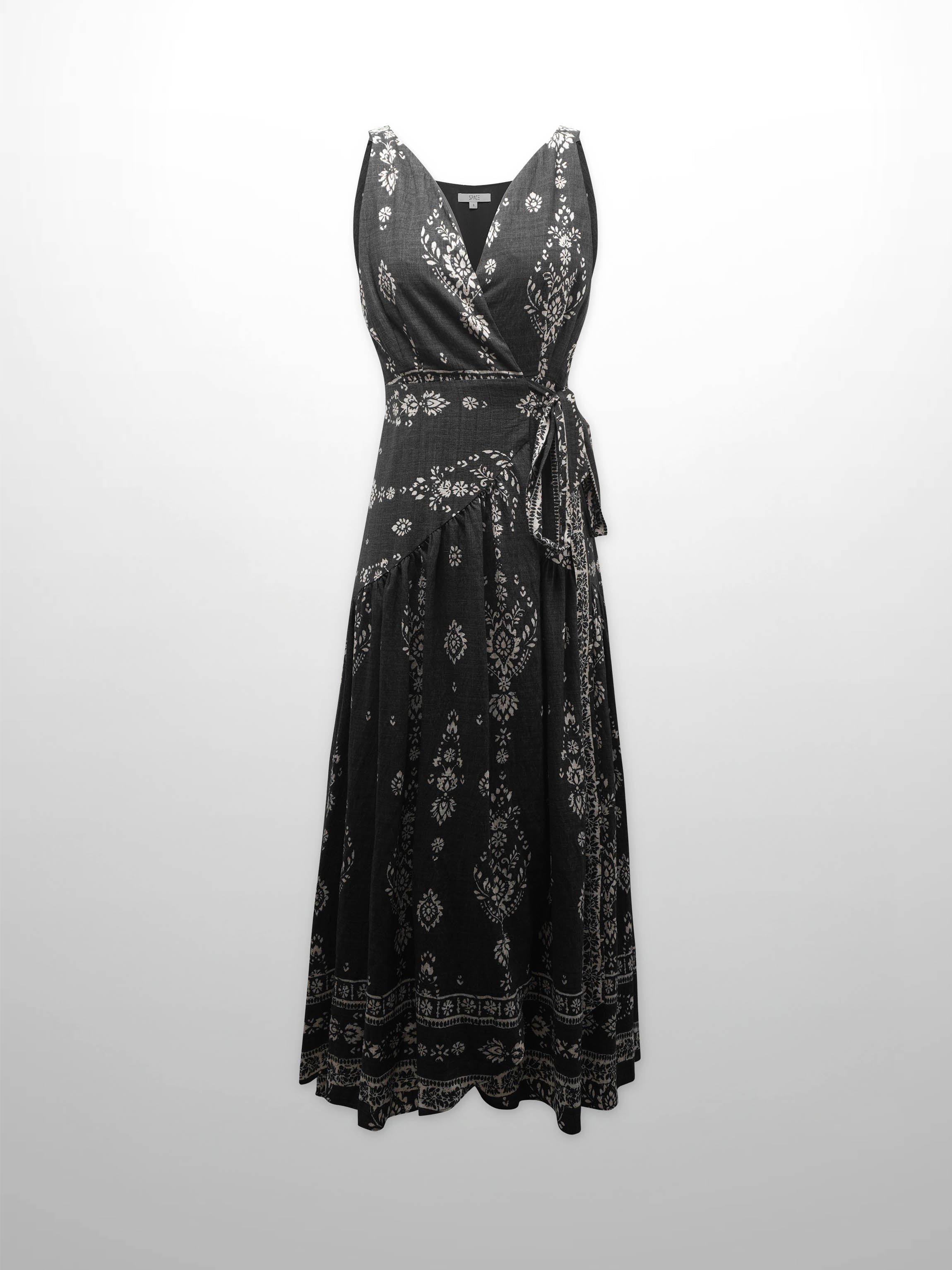Tiered Wrap Jumper-Bandana