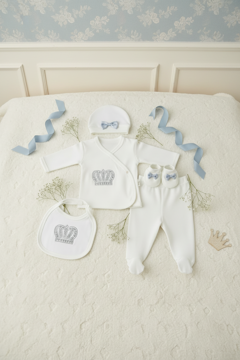The Sweet King Baby Pajama Set