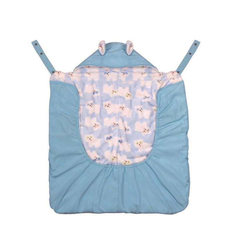 Baby strap cape