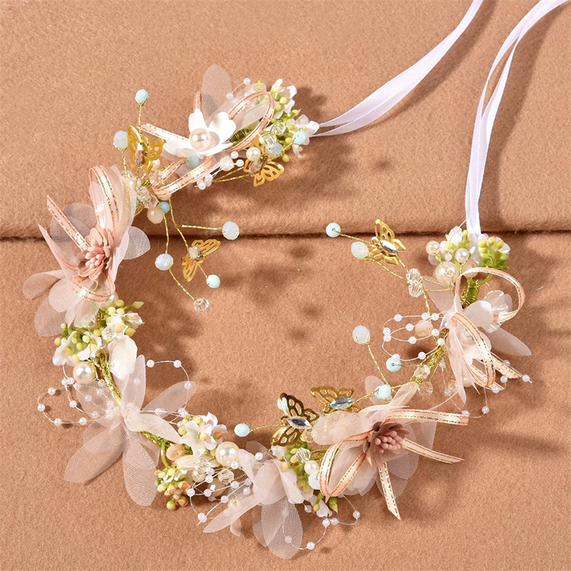 Children's Super Fairy Garland Princess Head As Accessories