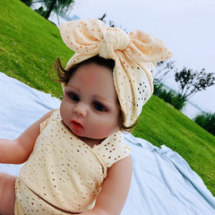 Baby Spring And Autumn Hollow Breathable Indian Hat