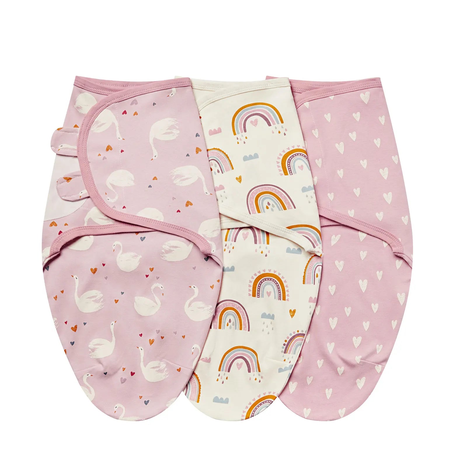 Baby Sleeping Bag Newborn Swaddle Envelope Cocoon Wrap Swaddle Soft 100% Cotton Sleep Blanket Baby Blankets Autumn Three-piece