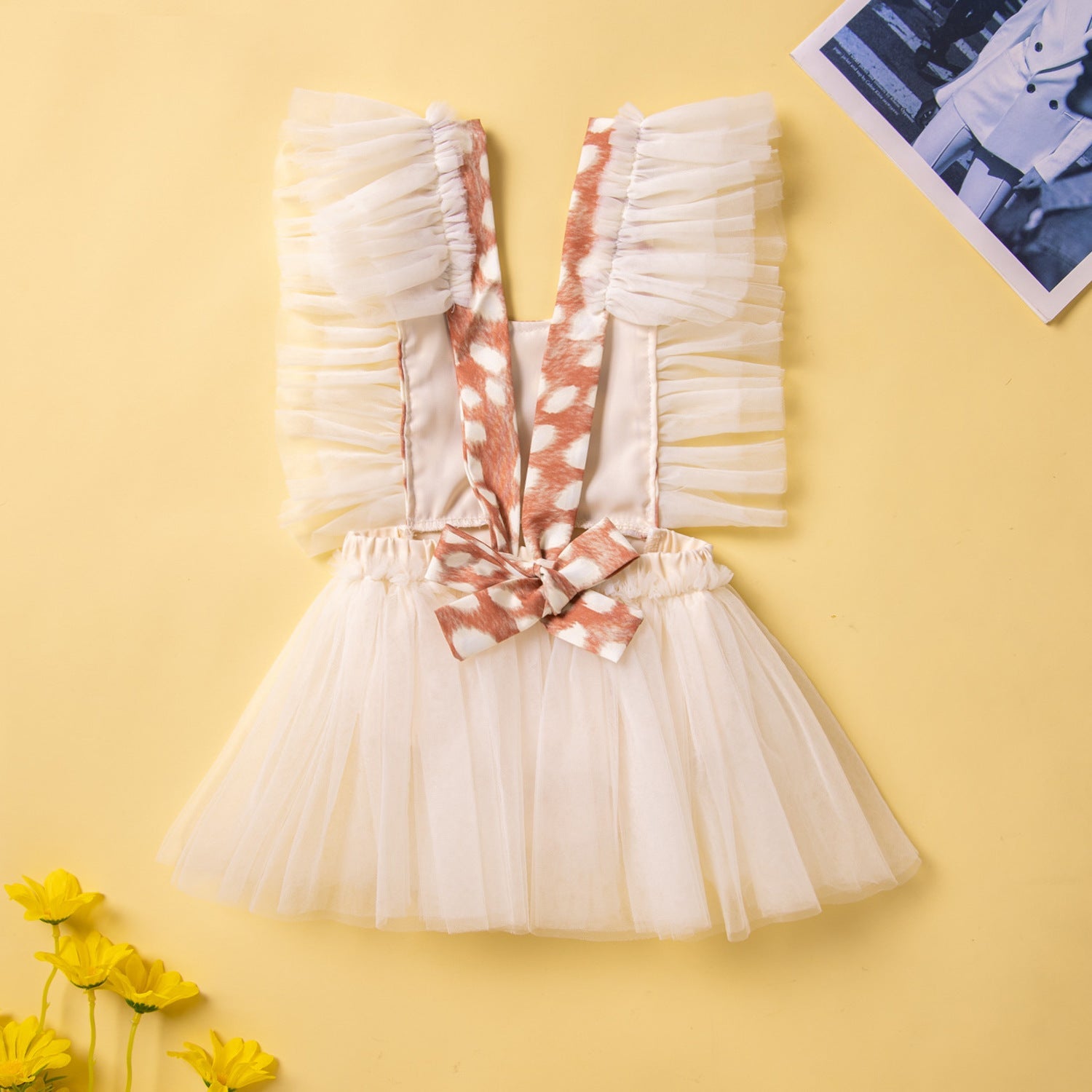 Mesh Cute Pettiskirt Newborn Princess Baby's Gown