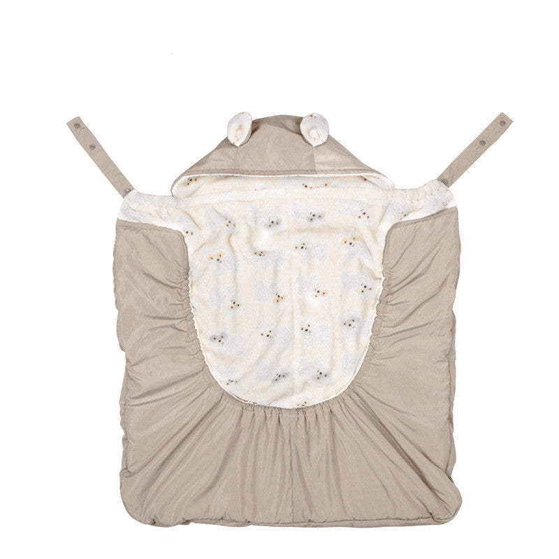 Baby strap cape