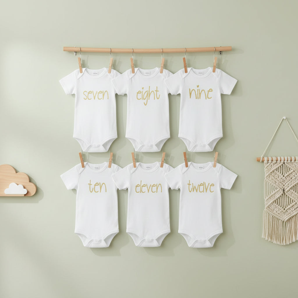 Fine Cotton Baby One Piece Romper Luxe Collection Limited Edition