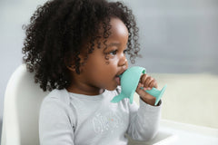 Baby teething toy whale molar teether toy