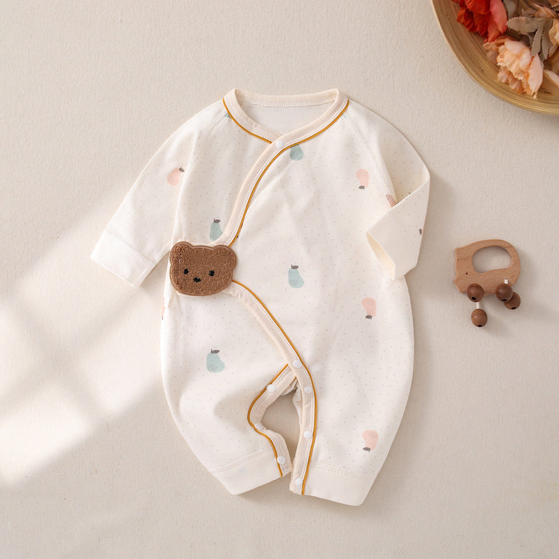 Newborn Jumpsuit Baby Butterfly Clothes Boneless Romper