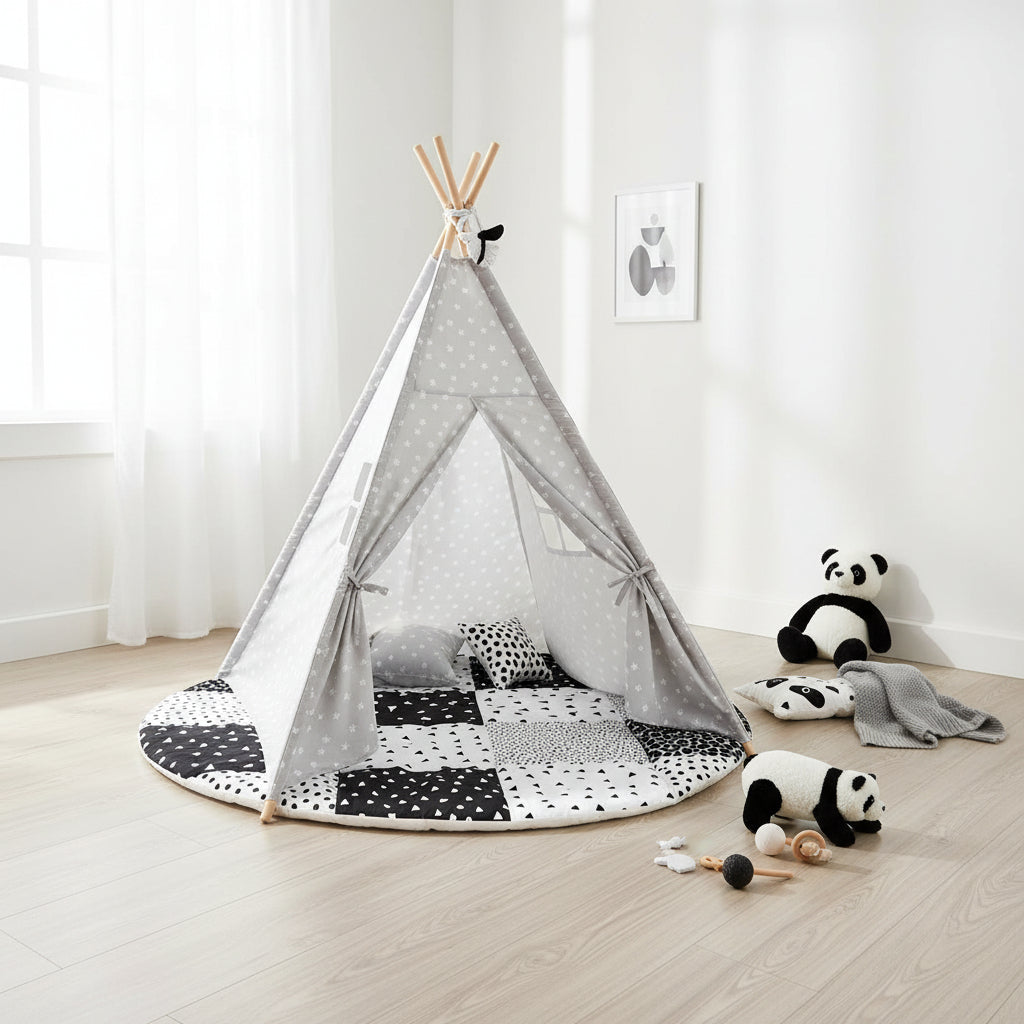 Export Baby Tent and Blanket Luxe Linen Collection