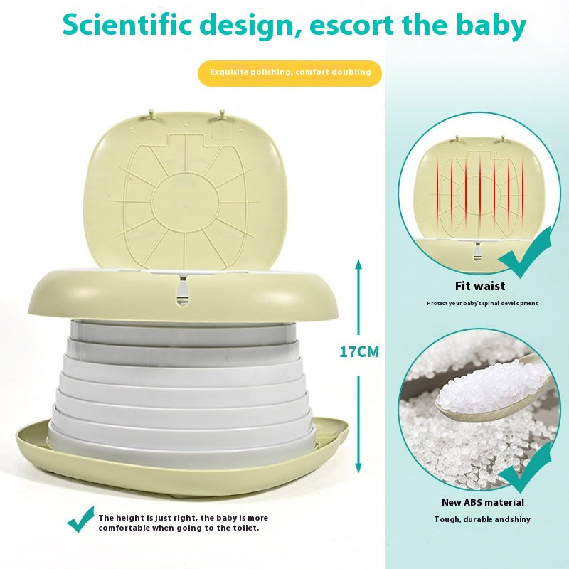 Cartoon Children's Foldable Toilet Mobile
