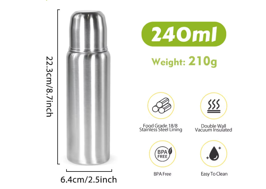 Lightweight 240-milliliter Food-grade Baby Bottle