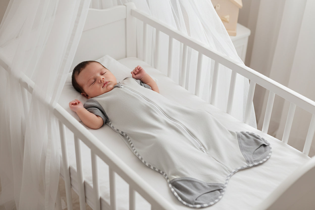Newborn Baby Swaddle Sleeping Bag Cotton Plus Version Anti-kick