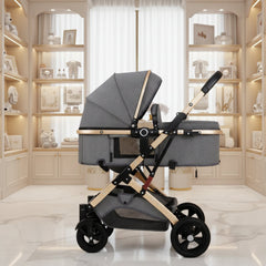 Two Way Newborn Stroller Aluminum Alloy Exclusive Edition
