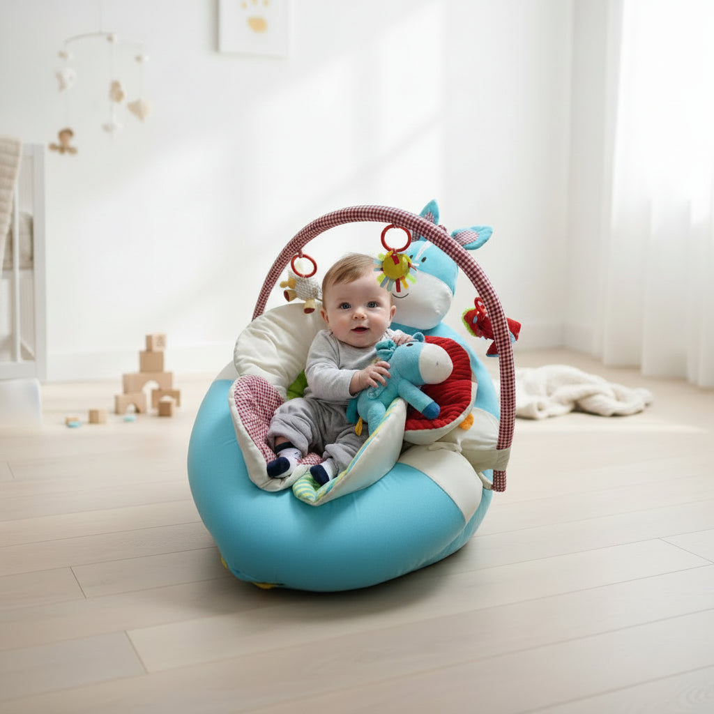 Velvet Touch Inflatable Baby Play Blanket Exclusive