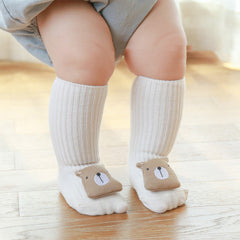 Newborn Three-dimensional Cartoon Doll Baby Socks Dispensing