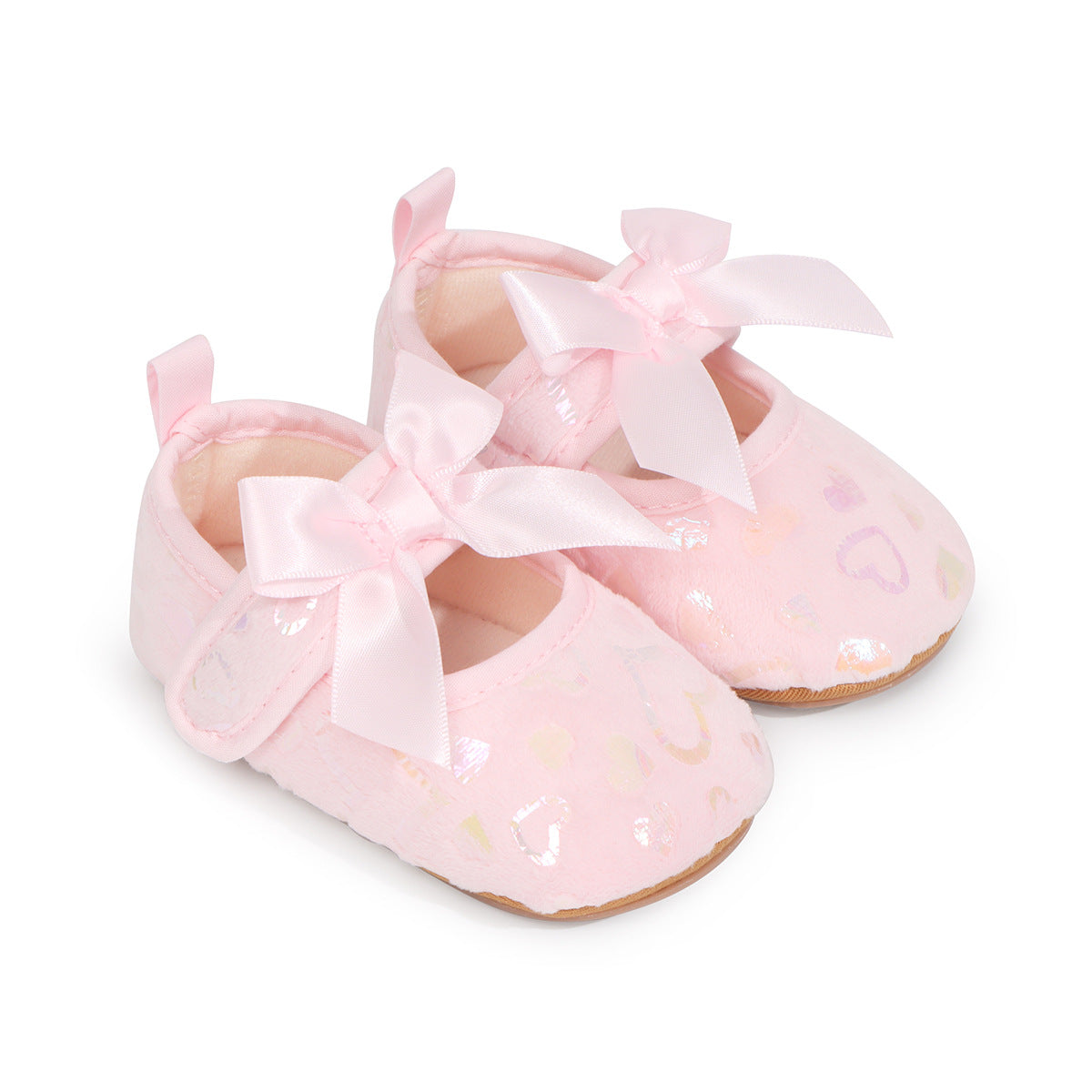 Sweet Newborn Princess Bow-Knot First Walkers