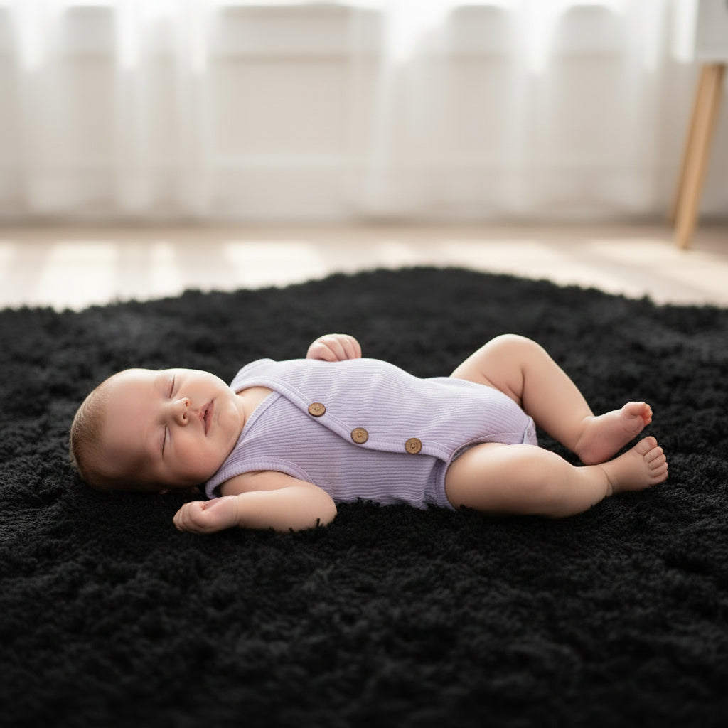 Newborn Baby Solid Bodysuit Kids Clothes Boys Girl Jumpsuit