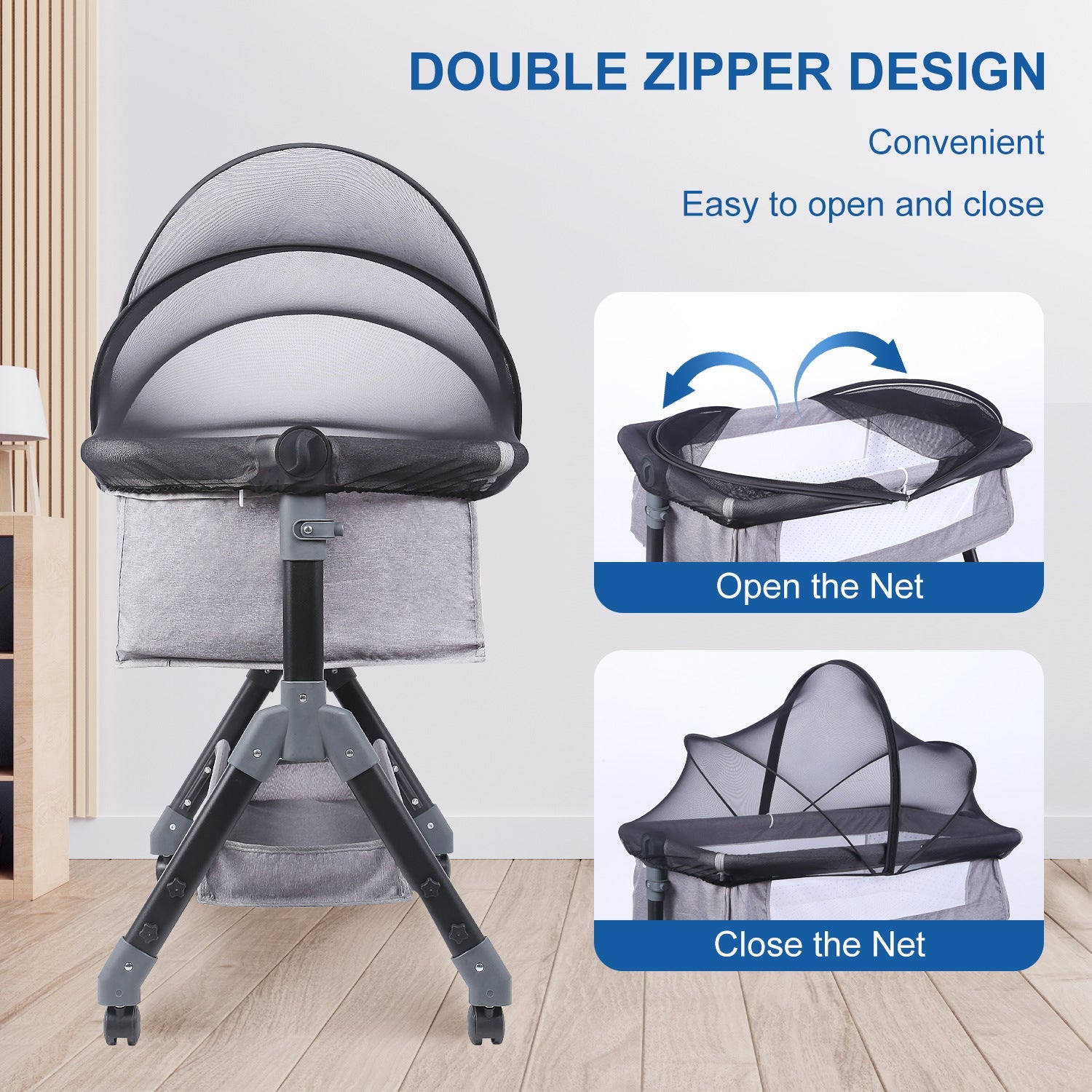 Crib Mosquito Net Yurt Complete-type Universal