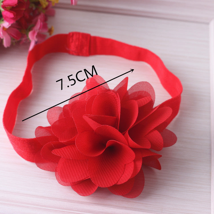 Children's hair ornaments, newborn lace hair band