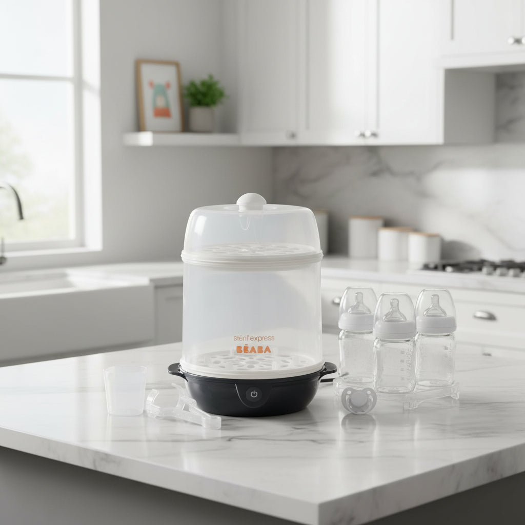 Electric Baby Bottle Steriliser Béaba