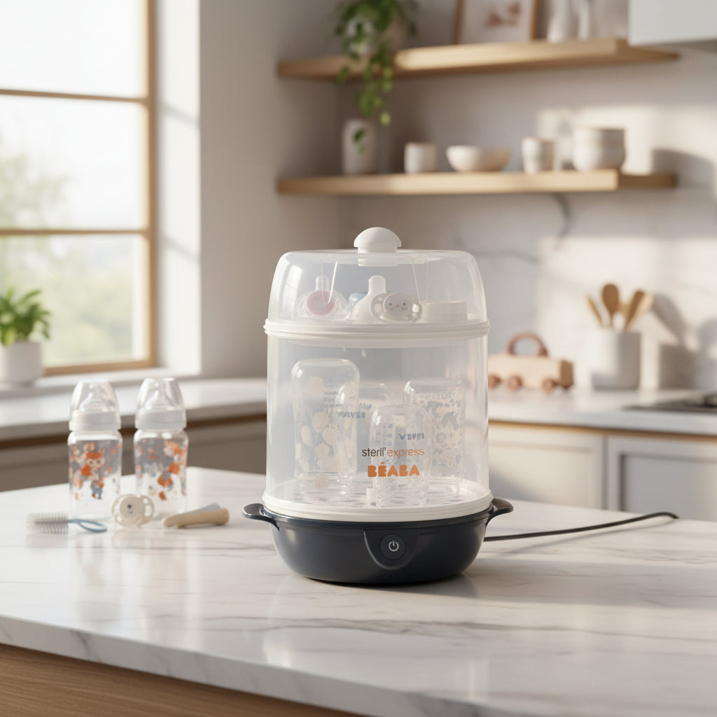 Electric Baby Bottle Steriliser Béaba