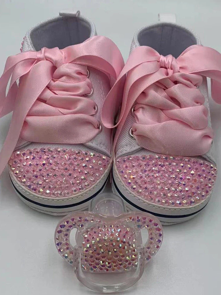 Dollbling Baby Name Print Exclusive Design Infant Crib Shoes Newborn Twins Birthday Show Photography Outfit Baby Mocassin