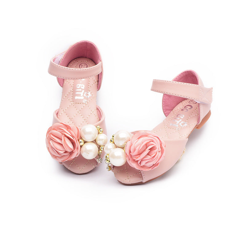Princess Shoes With Soft Soles and Fish Mouth Sandals