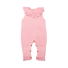 Baby Sleeveless Ruffle Romper