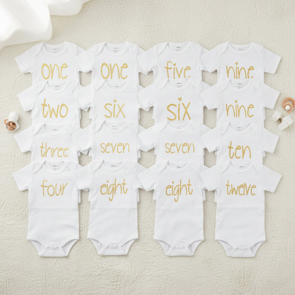 Fine Cotton Baby One Piece Romper Luxe Collection Limited Edition