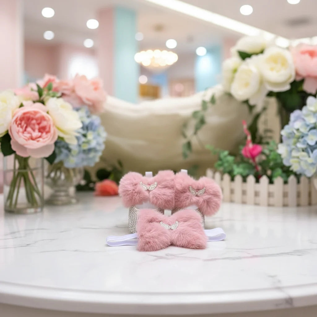 Dollbling Baby Diamonds And Pearls Pearl Rhinestone Baby Girl Shoes For Birthday