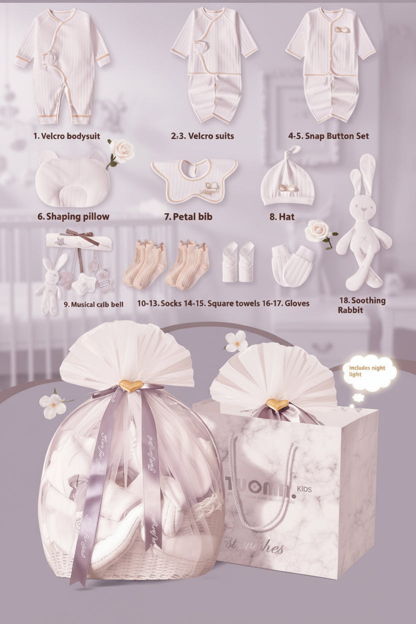 Organic Cotton Newborn Gift Box Set Limited Edition