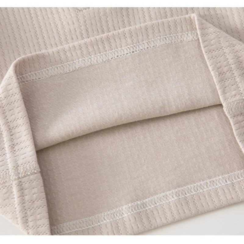 Spring 0-3Y Baby Girls Boys Cotton Pajamas Sets Ribbed Long Sleeve Sleepwear 2pcs Outfits Newborn Nightwear Soft Loungewear