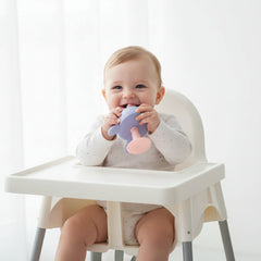 Baby teething toy whale molar teether toy