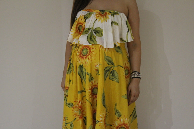Sunflower Maternity Skirt