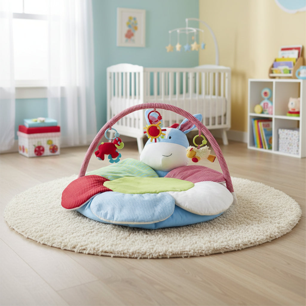 Velvet Touch Inflatable Baby Play Blanket Exclusive