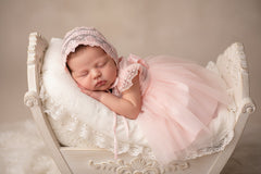 The Summer Baby Baby Princess Dress Dress Lightweight Breathable Mesh Lace Dress Moon Age