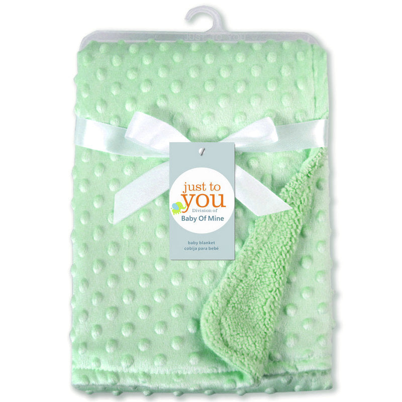 Polar Dot Baby Blanket - All Season Versatile Swaddle And Cover