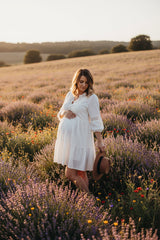 Whitley Floral Lace Patchwork Tiered Mini Dress