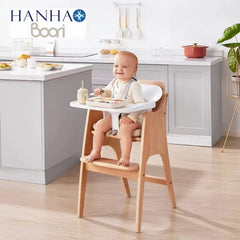Services Baby Products Multifunctional Adjustable Wooden Adult Infant Toddler Feeding Dining High Chair