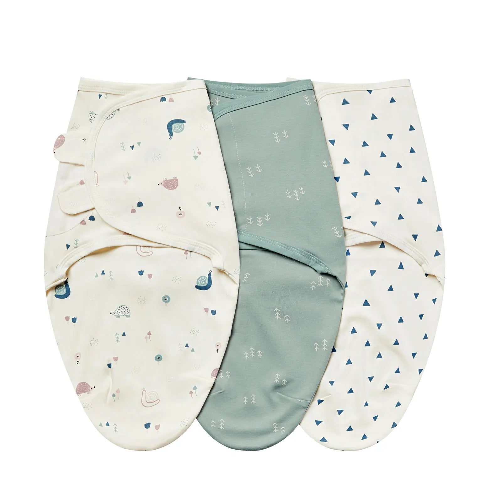 Baby Sleeping Bag Newborn Swaddle Envelope Cocoon Wrap Swaddle Soft 100% Cotton Sleep Blanket Baby Blankets Autumn Three-piece