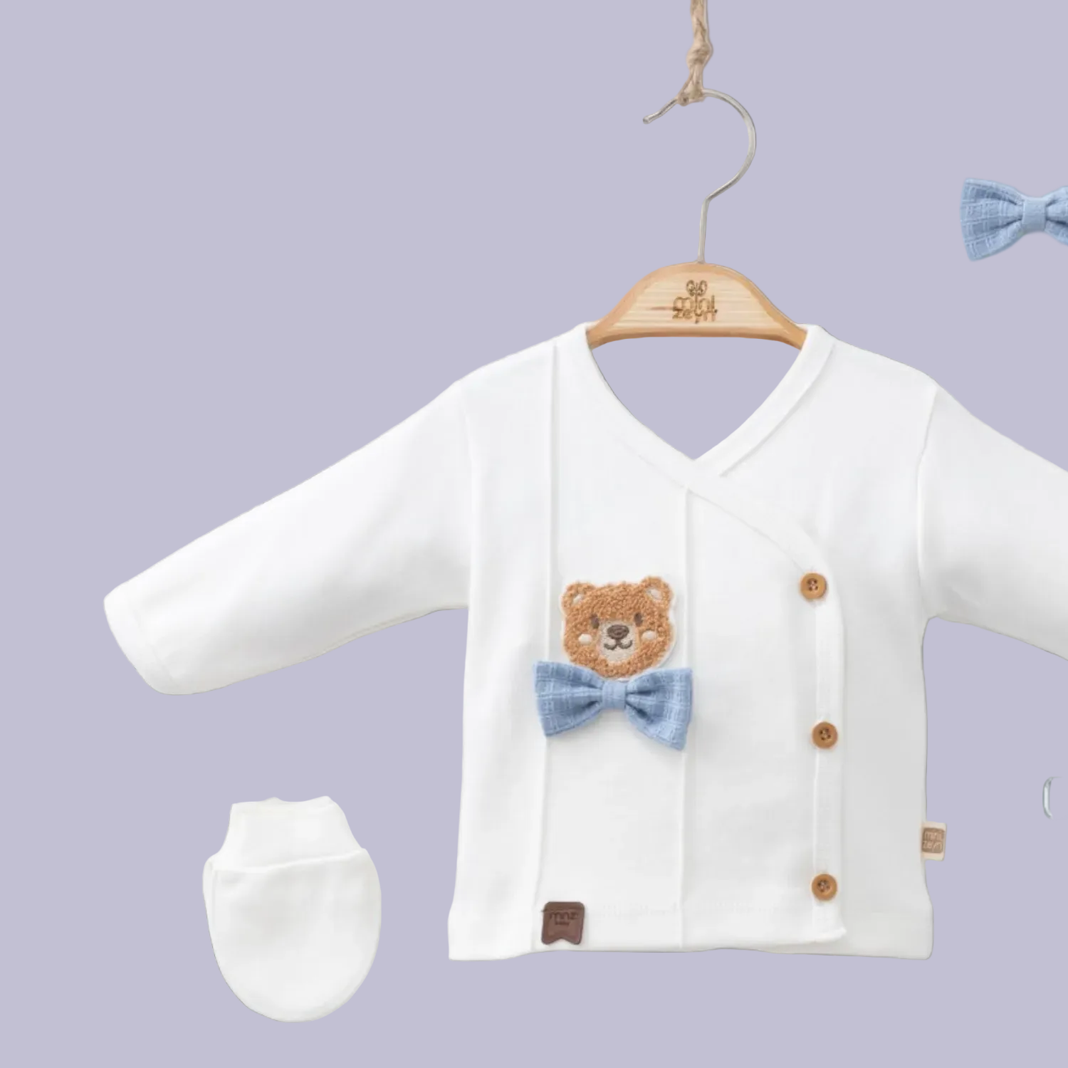 Bowtie Bear Newborn 5PC Set